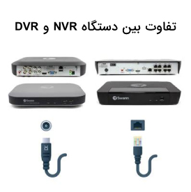 تفاوت دستگاه DVR و NVR دستگاه ضبط تصاویر دوربین مداربسته